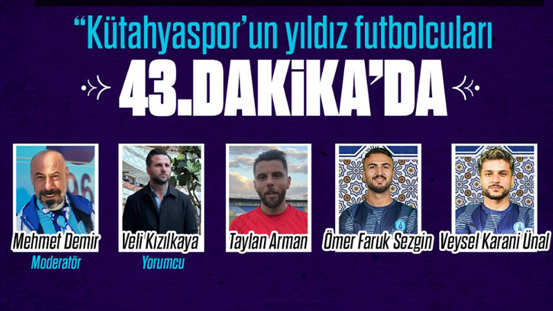 Kütahyaspor’lu Futbolcular 43.Dakika’ya Konuk Olacak (1)