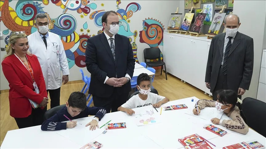 Hasta Çocuklar Hastane Sınıflarında Eğitimlerine Kesintisiz Devam Ediyor (1)