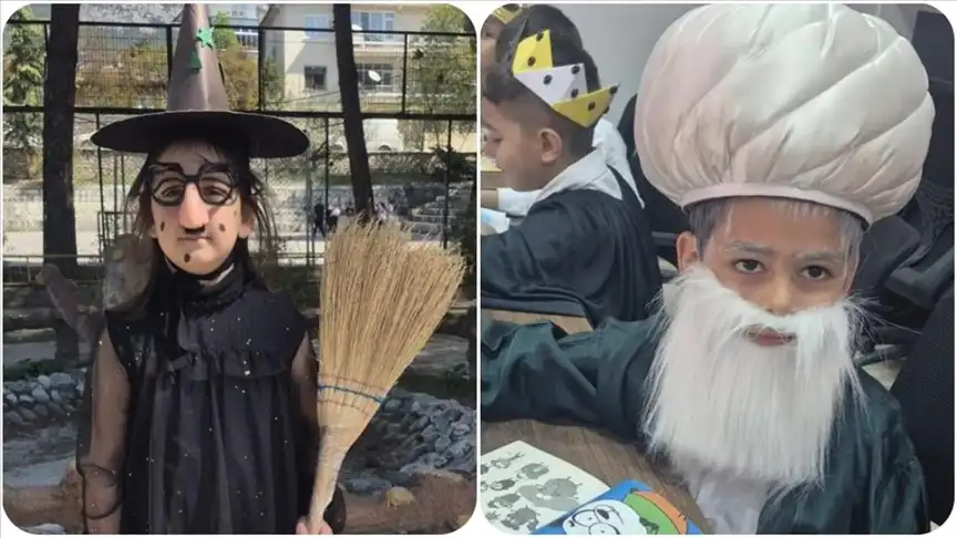 İlkokulu Öğrencileri Kitap Sevgisini Kostümlerle Anlattı 2