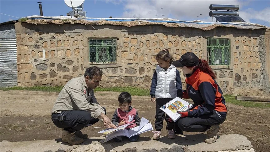 Köylerde Afet Bilinci Için Uygulamalı Eğitimler