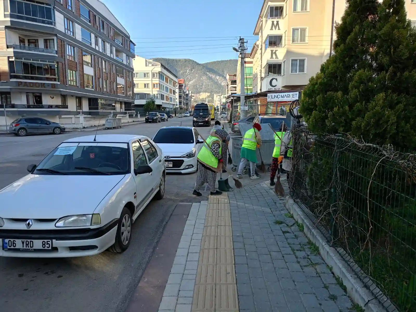 Kütahya’da Bahçelievler Mahallesi’nde Temizlik Sürüyor 2