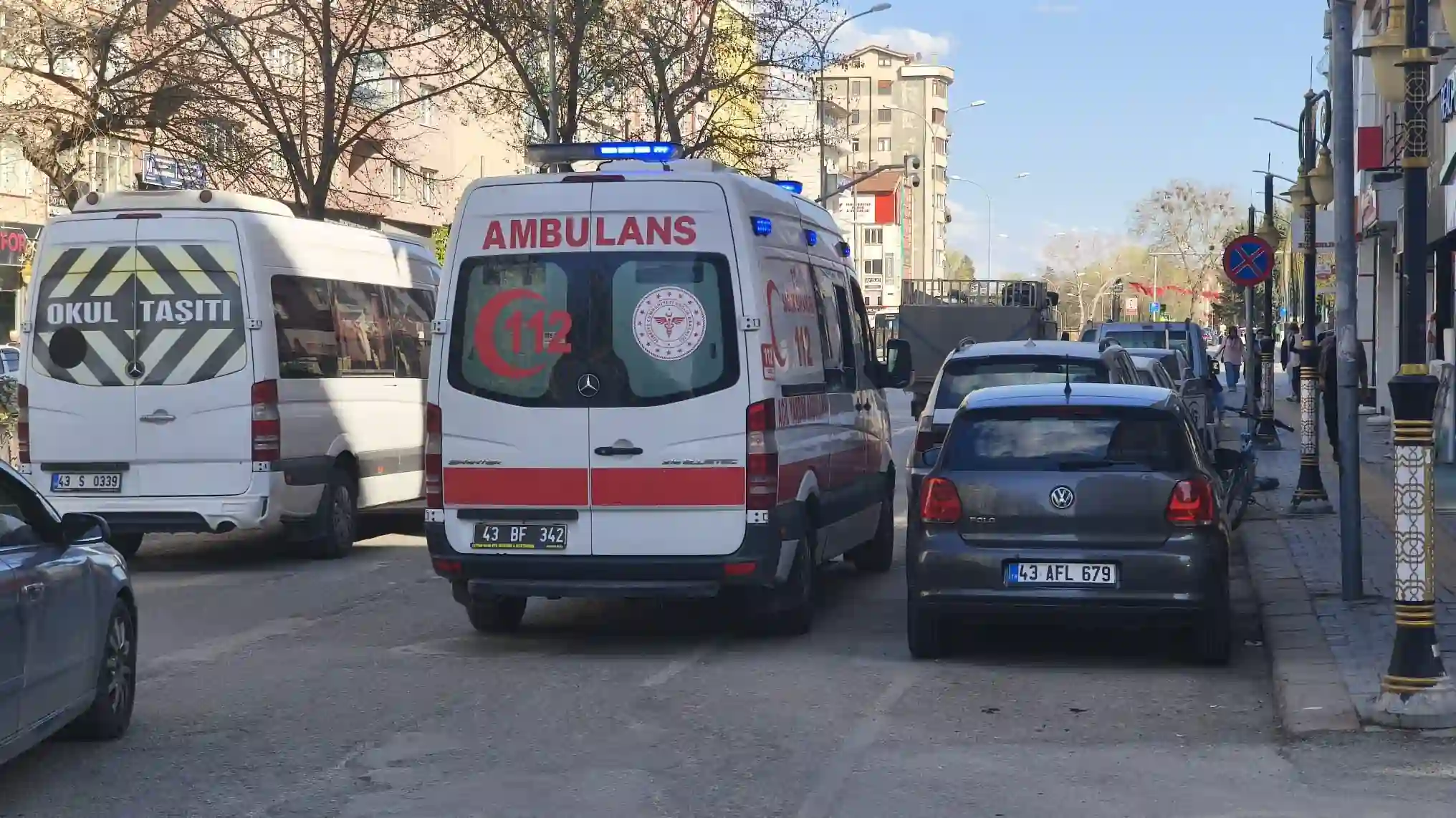 Kütahya’da Yaya Geçidinde Kaza, 1 Yaralı 1