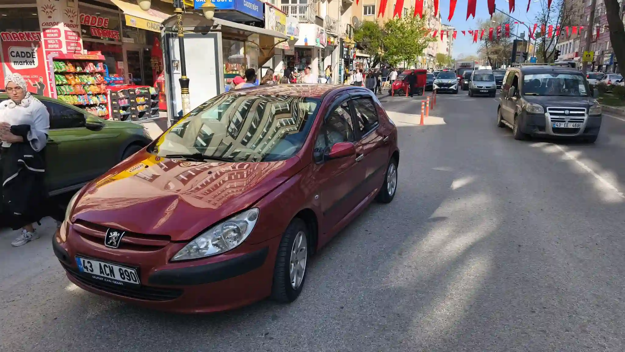 Kütahya’da Yaya Geçidinde Kaza, 1 Yaralı 