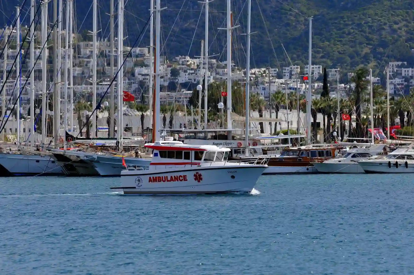Yunanistan'da Yaralanan Türk Vatandaşı Bodrum'a Getirildi (2)