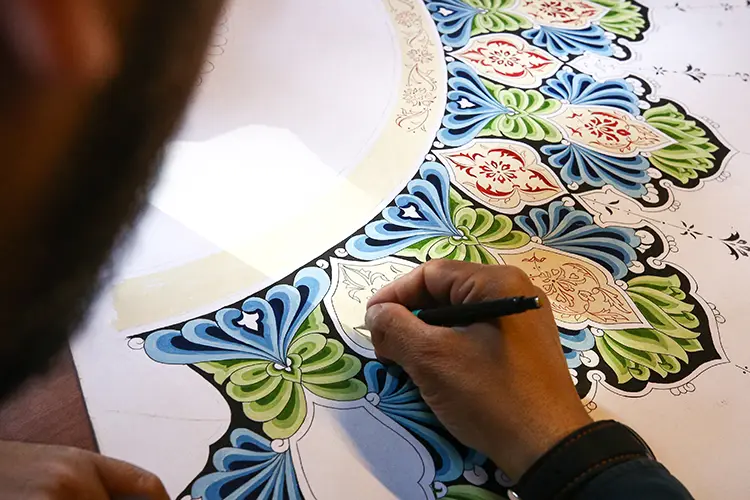 Geleneksel Motiflerle Bezeli Camiler Sanatla Bütünleşiyor (3)