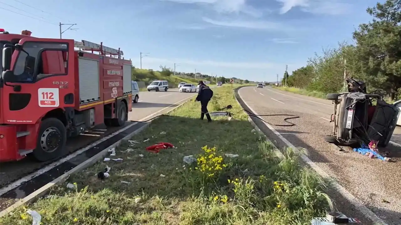 Kırıkkale’de Kaza 1 Ölü, 2 Yaralı1