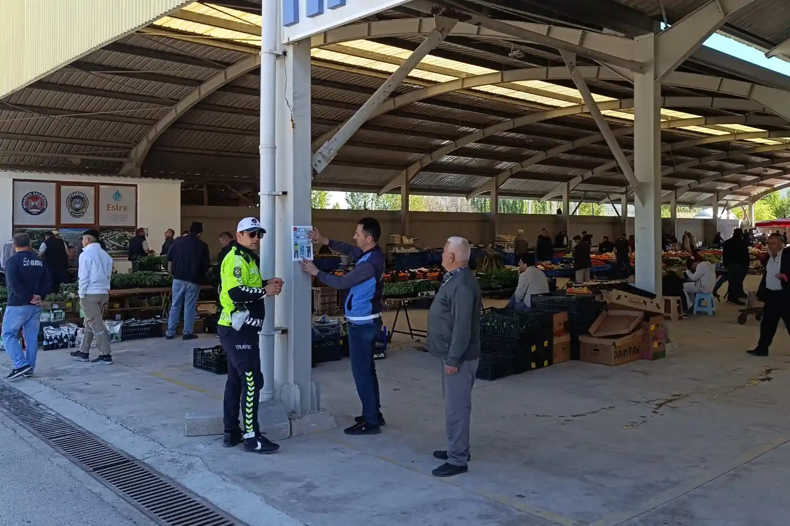 Kütahya Hisarcık’ta Trafik Projesi Başladı 1