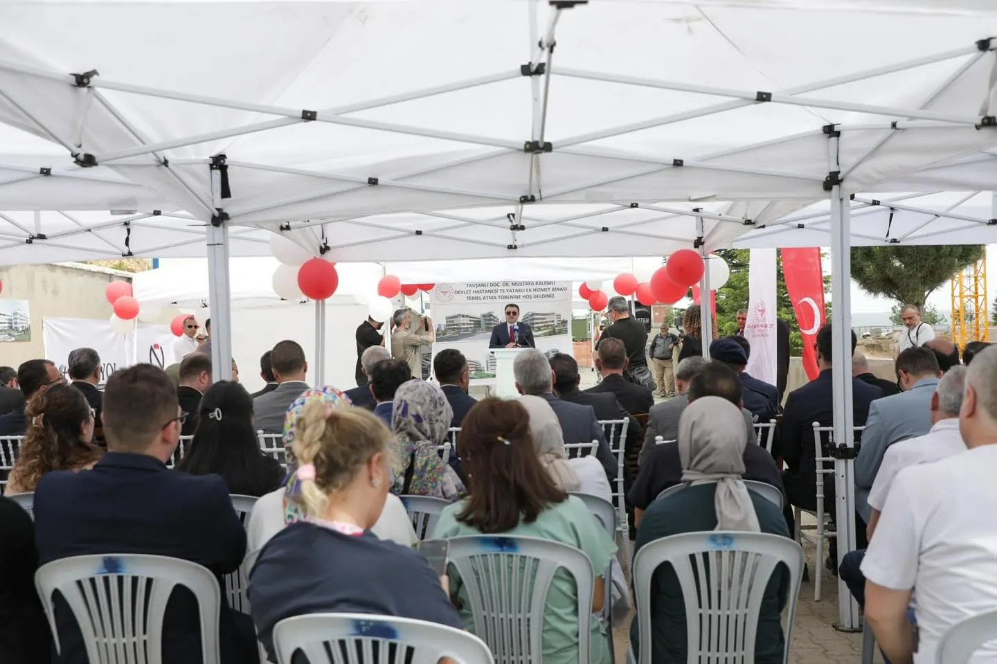 Kütahya Tavşanlı’da Devlet Hastanesinde Temel Atıldı