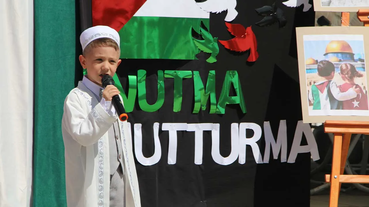 Kütahya’da 4 6 Yaş Öğrencilerinden Filistin Kermesi 10