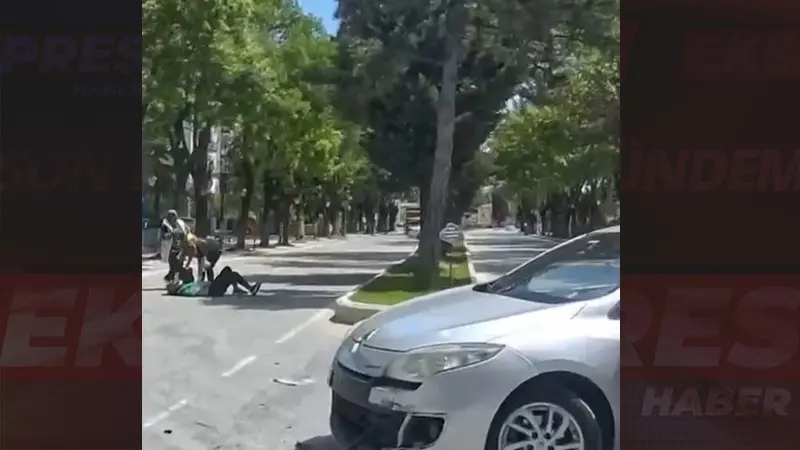 Kütahya’da Ara Yoldan Çıktı, Motosiklet Çarptı, 1 Yaralı6
