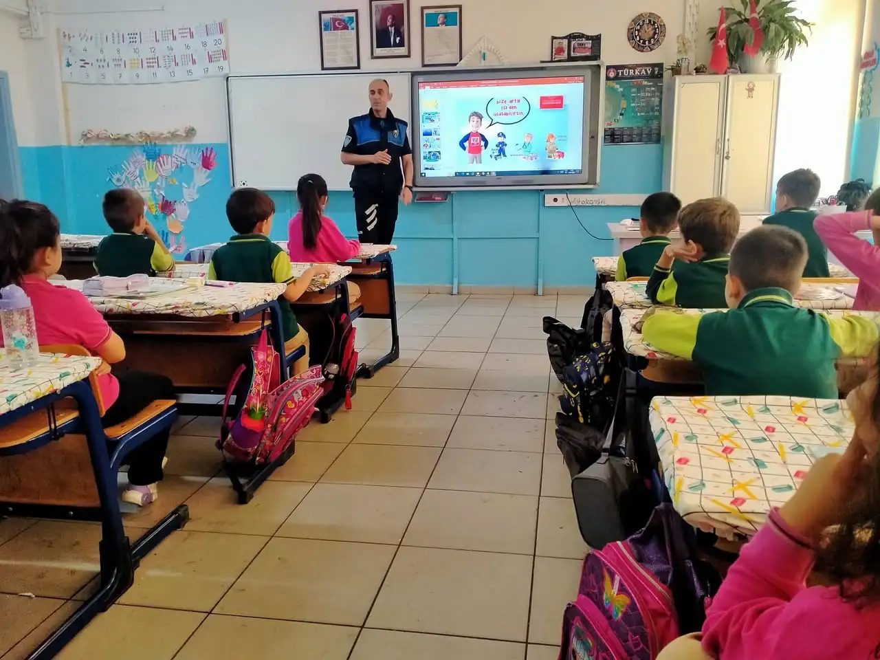 Kütahya’da Öğrencilere Trafik Kuralları Anlatıldı 