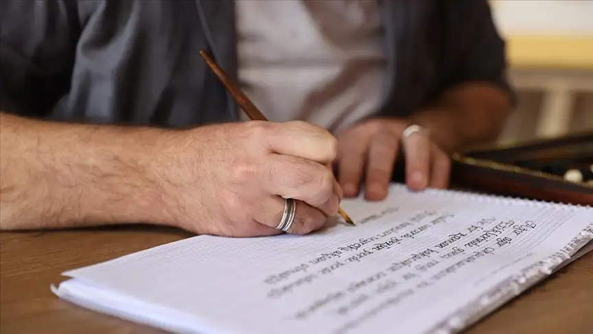 Polis Memuru Kaligrafi Sanatıyla Stres Yönetiyor (1)