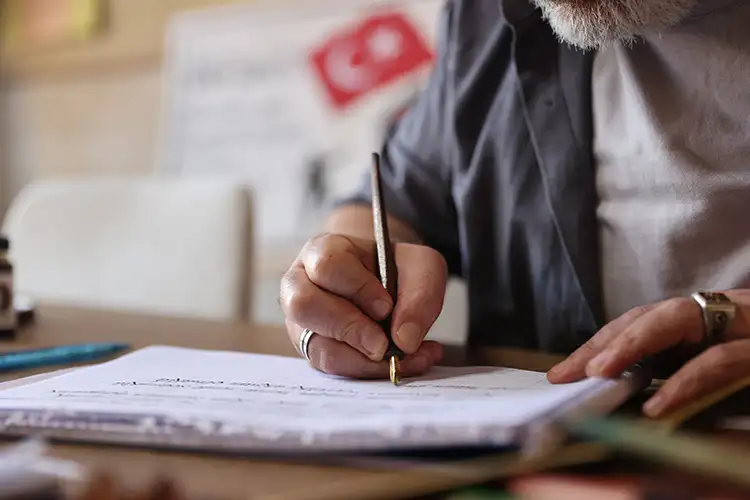 Polis Memuru Kaligrafi Sanatıyla Stres Yönetiyor (4)