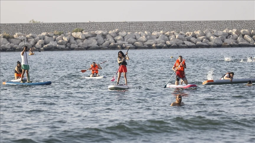 Akdeniz’de Kürek Sörfüne Yoğun Ilgi