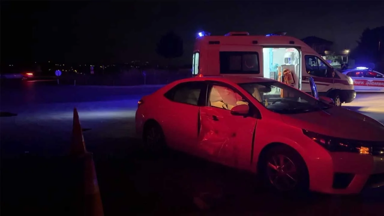 Kocaeli Trafik Kazası 1 Ölü, 2 Yaralı