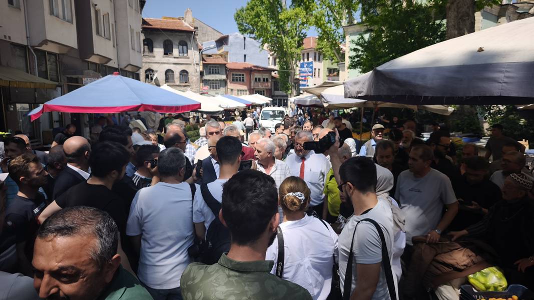 Kütahya Da Pazarcı Esnafından Pazaryeri Eylemi (4)