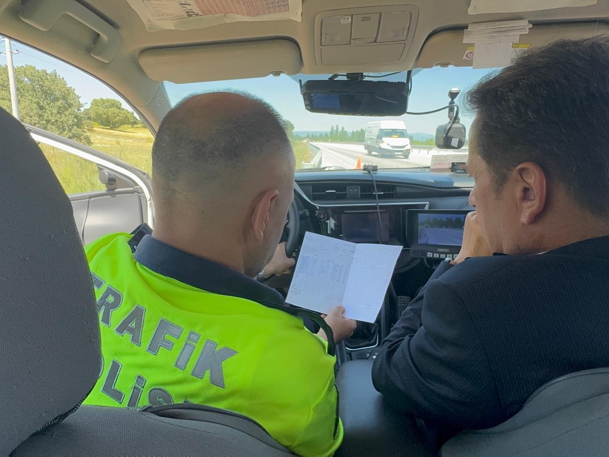 Kütahya Emniyet Müdürü Osman Elbir'den Gediz'de Bayram Denetimi (3)