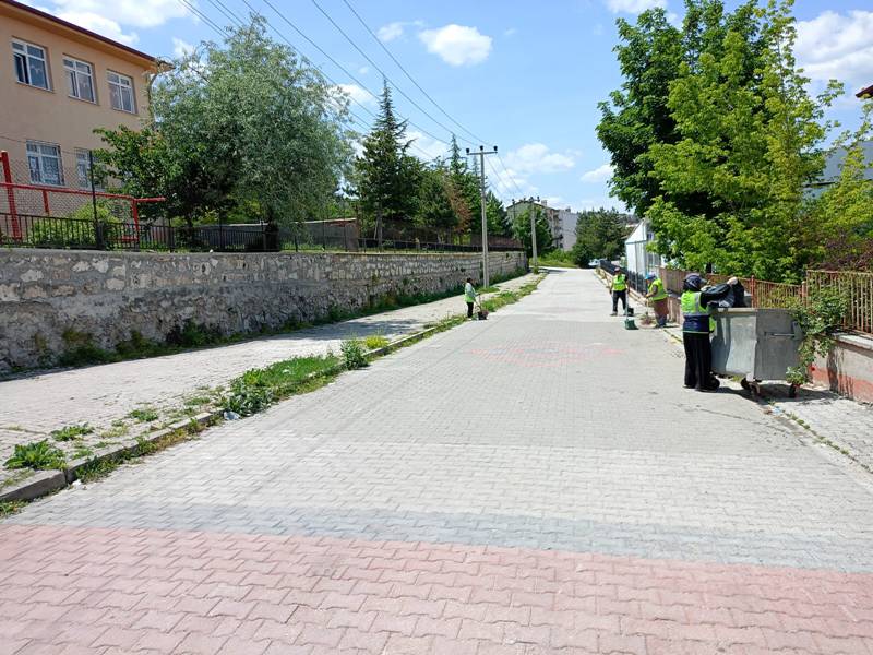 Kütahya Evliya Çelebi Mahallesi’nde Temizlik Çalışmaları Yapıldı (1)