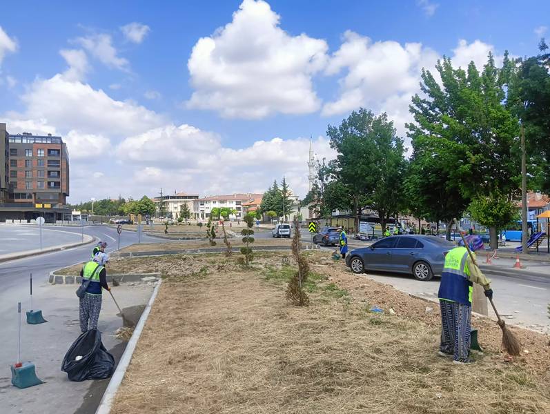 Kütahya Şehir Hastanesi Çevresinde Mıntıka Temizliği Yapıldı (1)