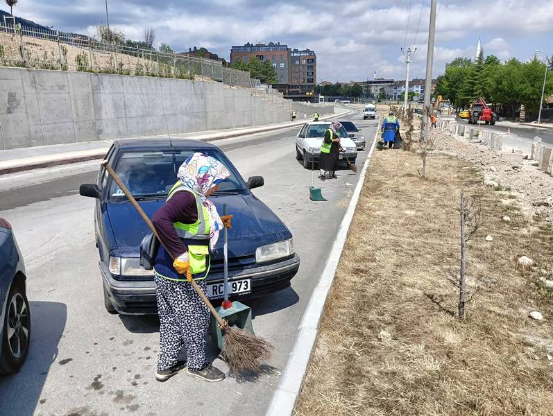 Kütahya Şehir Hastanesi Çevresinde Mıntıka Temizliği Yapıldı (2)
