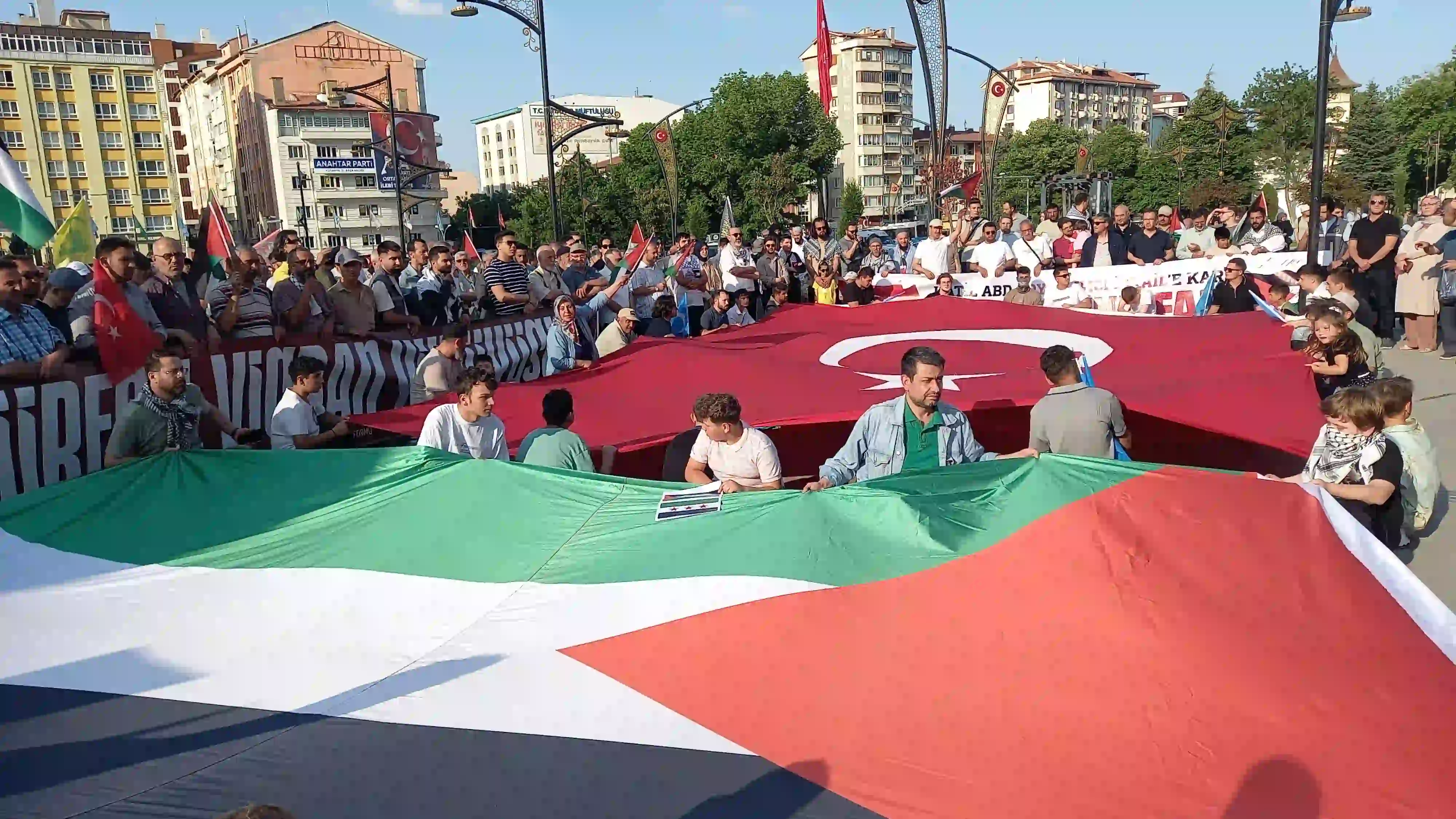 Kütahya’da Gazze’ye Destek Yürüyüşü2