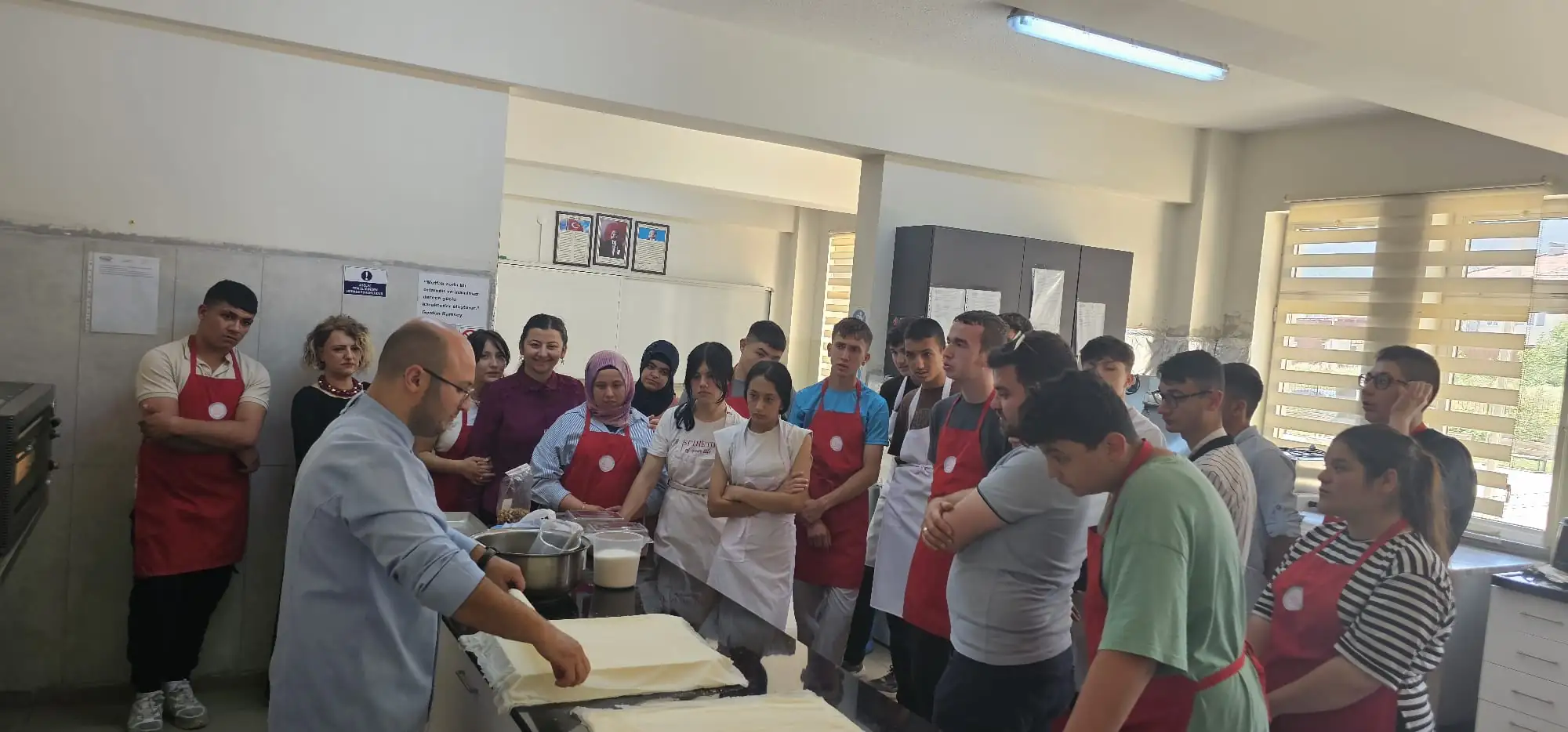 Kütahya’da Özel Öğrenciler Baklava Yaptı, Ağızları Tatlandırdı 1