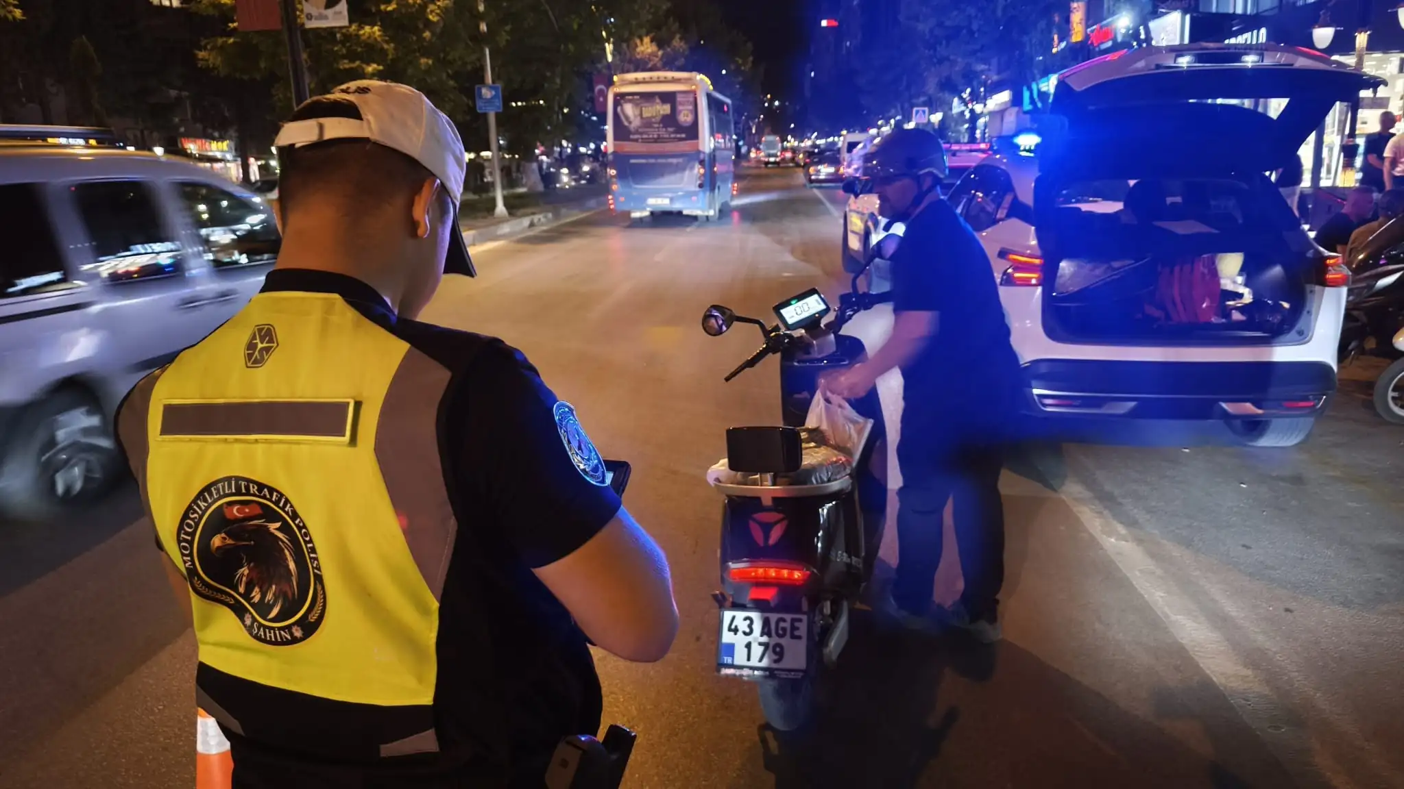 Kütahya’da Polis Ekiplerinden Denetim 2