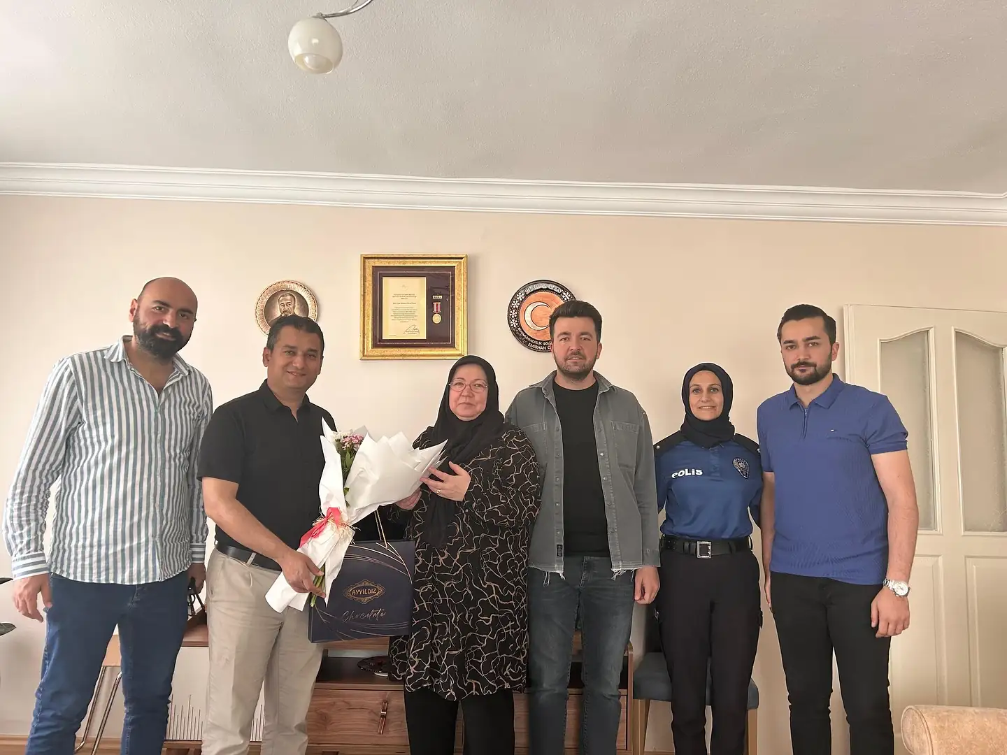 Kütahya’da Şehit Aileleri Ve Gazilere Bayram Ziyareti 1