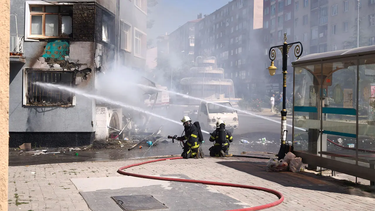 Kütahyada Tüpçüde Patlama Yaralılar Var7