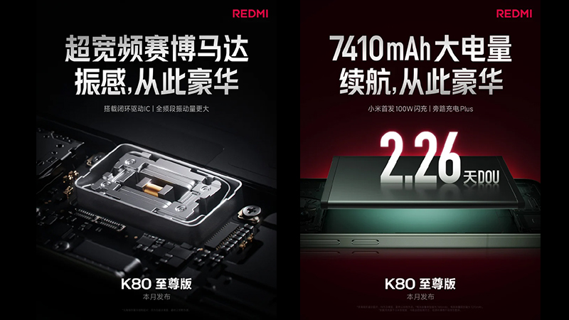 Redmi K80 Ultra’nın Dev Bataryası Belli Oldu! (2)