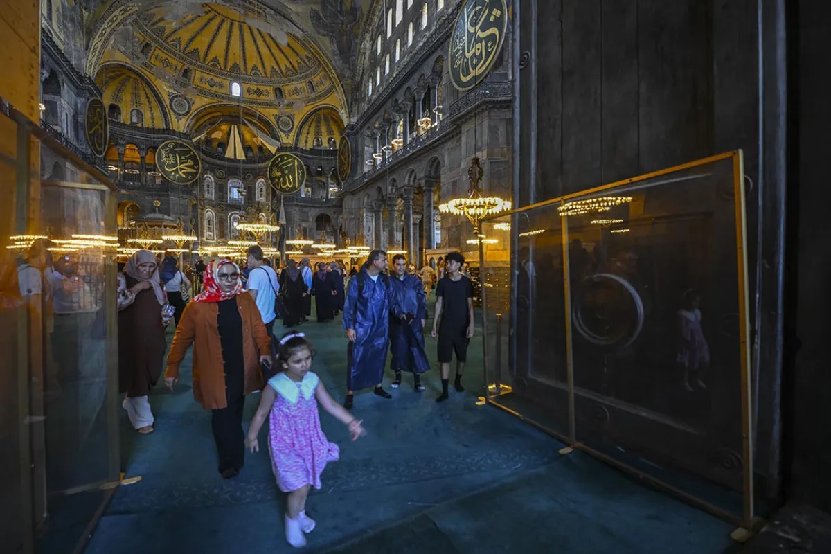 Ayasofya I Kebir Camii Yapay Zekayla Korunuyor1
