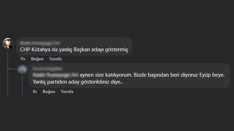 Chp'li Kütahya Belediye Başkanı Kahveci'nin, Leman'ı Kınama Mesajına Tepki Gösterdiler (5)