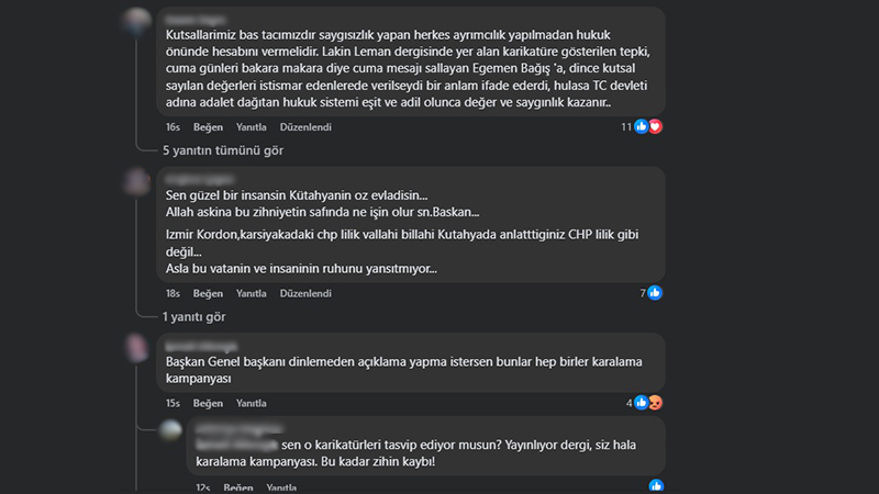 Chp'li Kütahya Belediye Başkanı Kahveci'nin, Leman'ı Kınama Mesajına Tepki Gösterdiler (6)