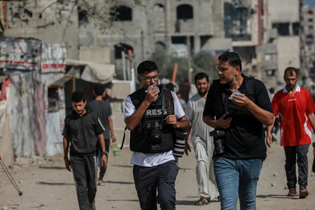 Gazze’de Gazeteci Beşar Taleb’in Zor Anları1