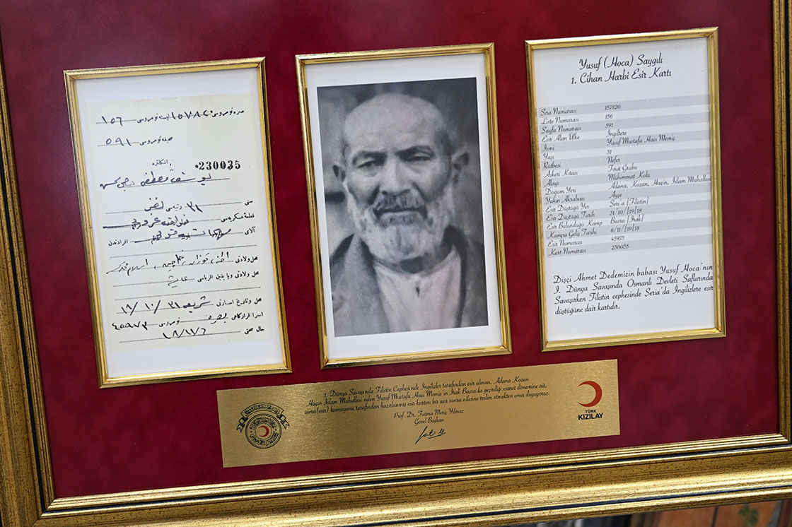 Kızılay Arşivinde 100 Yıllık Esir Mektubu Bulundu