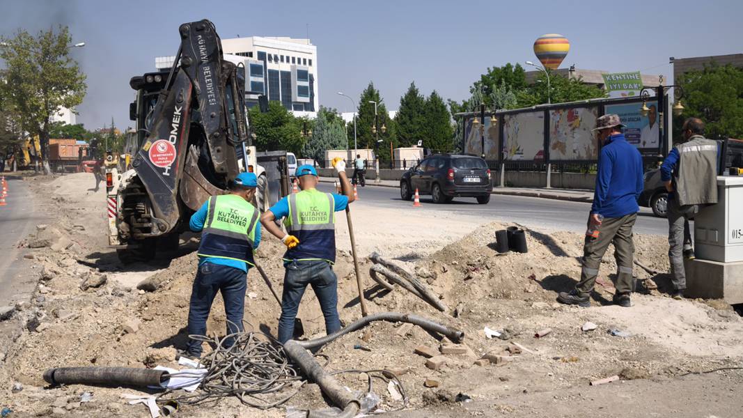 Kütahya Belediyesi Yol Çalışması Başlattı (3)