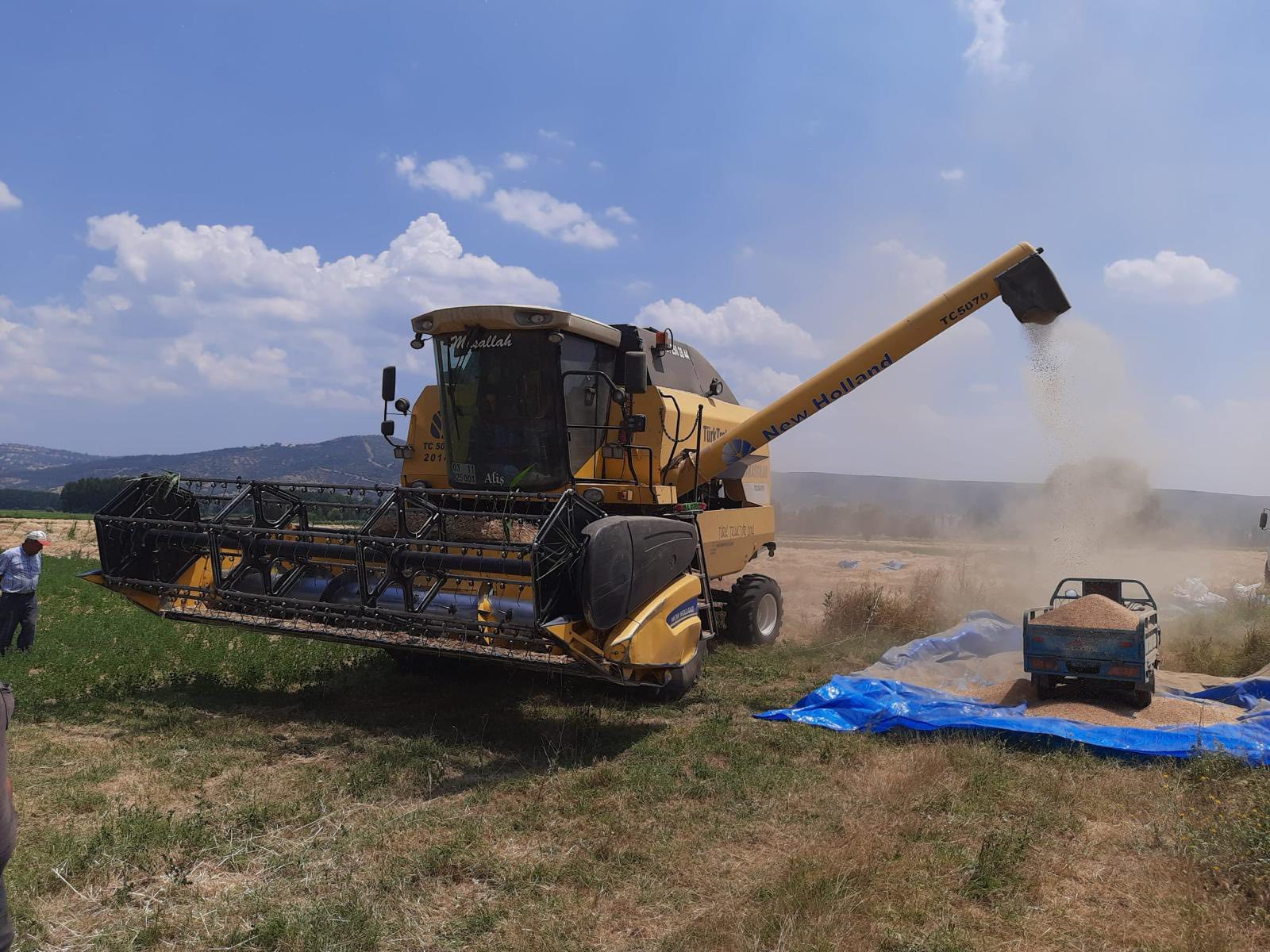 Kütahya Simav'da Biçerdöver Denetimleri Devam Ediyor (3)