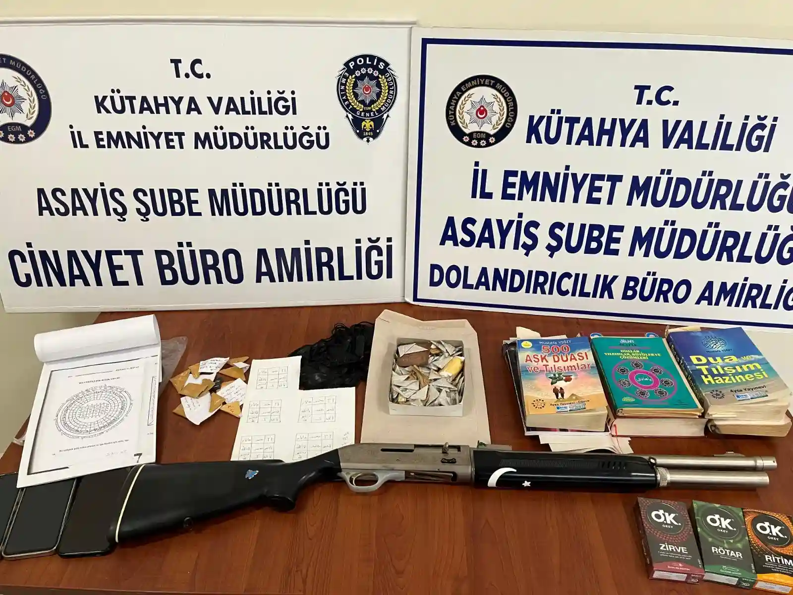 Kütahya'da Büyücülere Operasyonda 9 Şüpheli Yakalandı-1