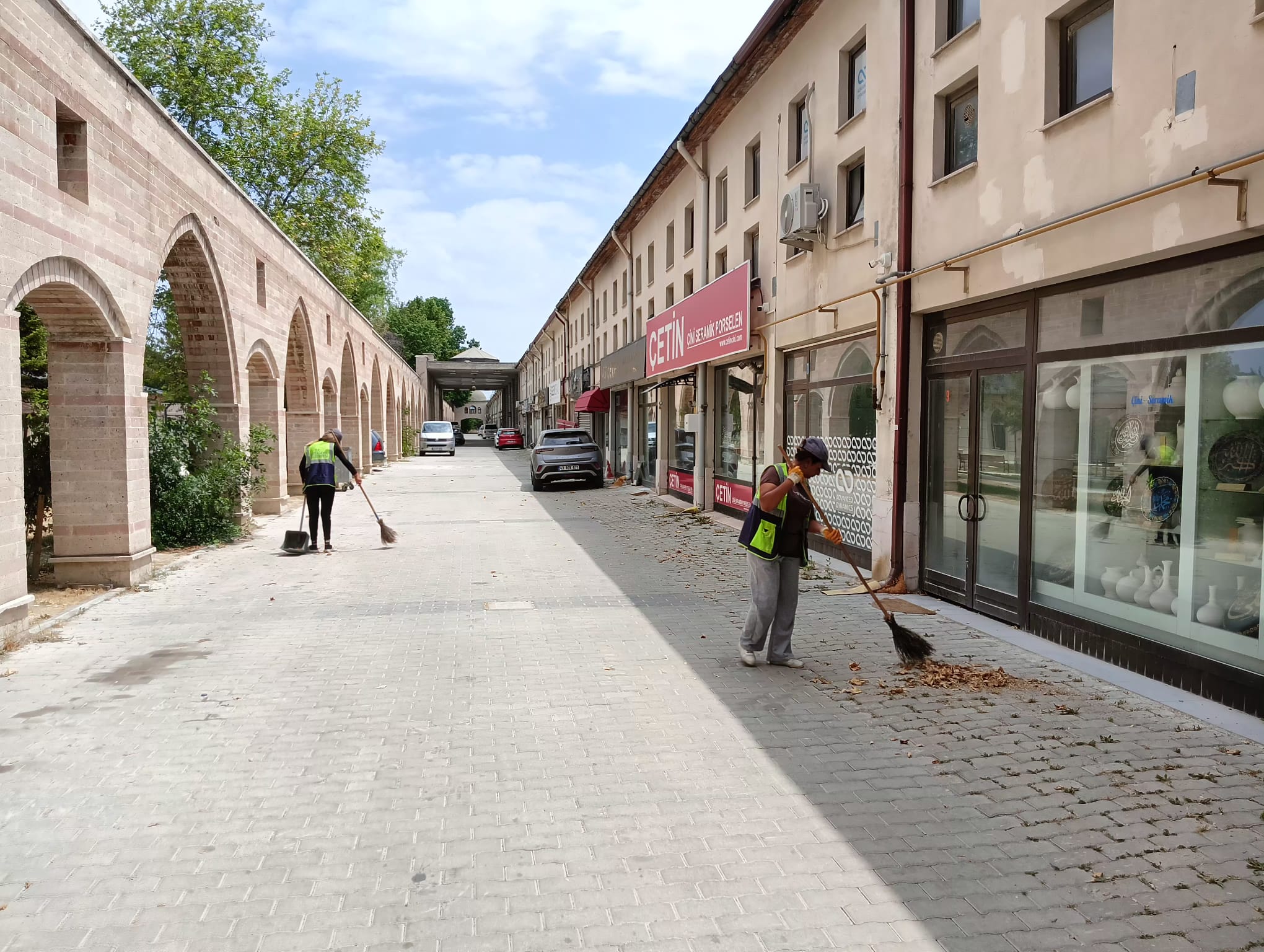 Kütahya’da Çiniciler Çarşısı’nde Temizlik Tamam2