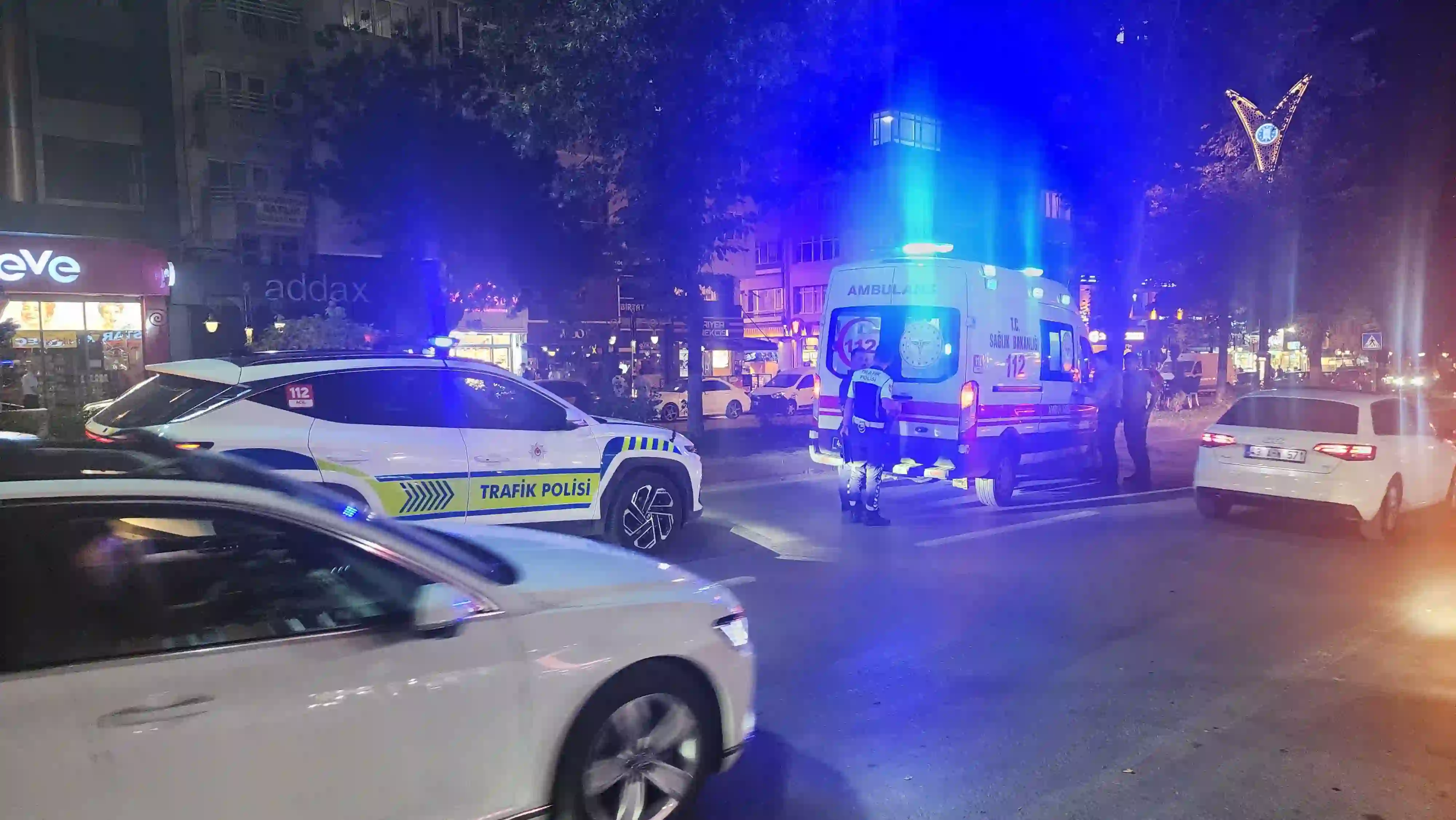 Kütahya’da Kadın Motosiklet Sürücüsü Yaralandı