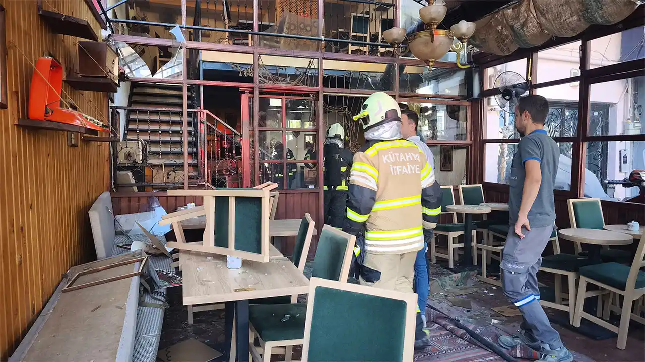 Kütahya’da Kafeteryada Tüp Patladı, 1 Yaralı2