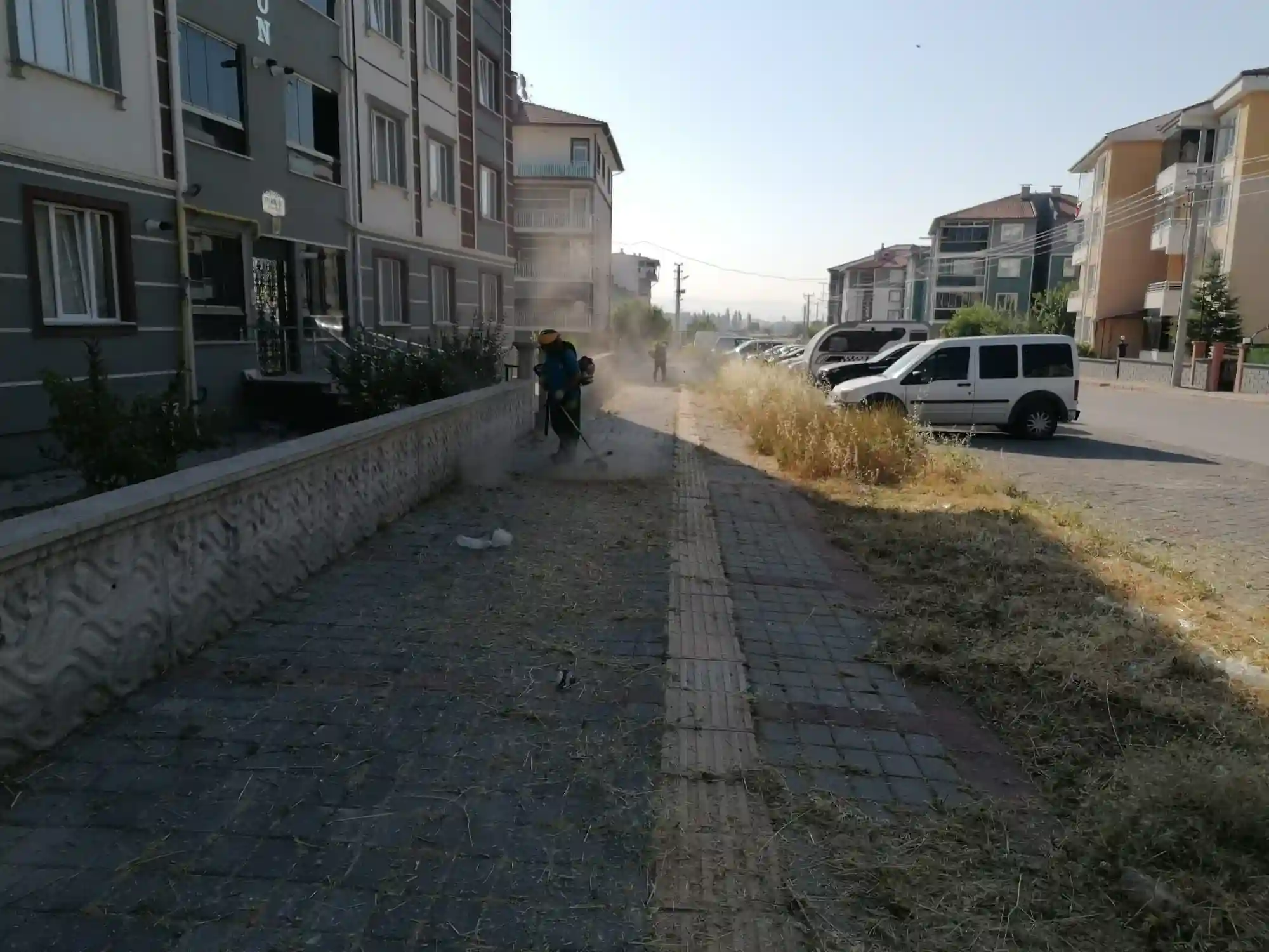 Kütahya’da Mahallelerde Ot Temizliği Yapıldı3