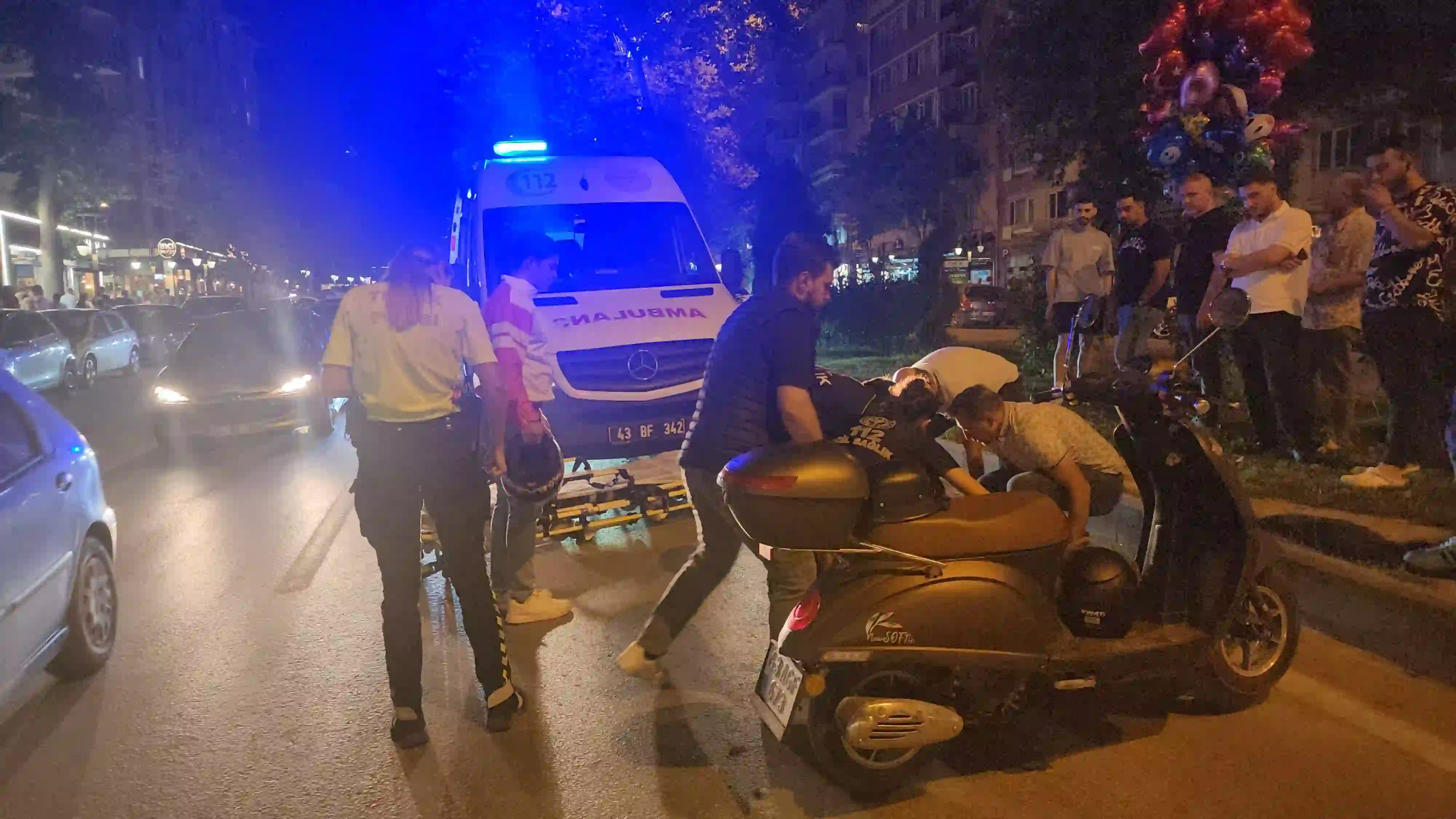 Kütahya’da Motosiklet Kazasında Sürücü Yaralandı 2