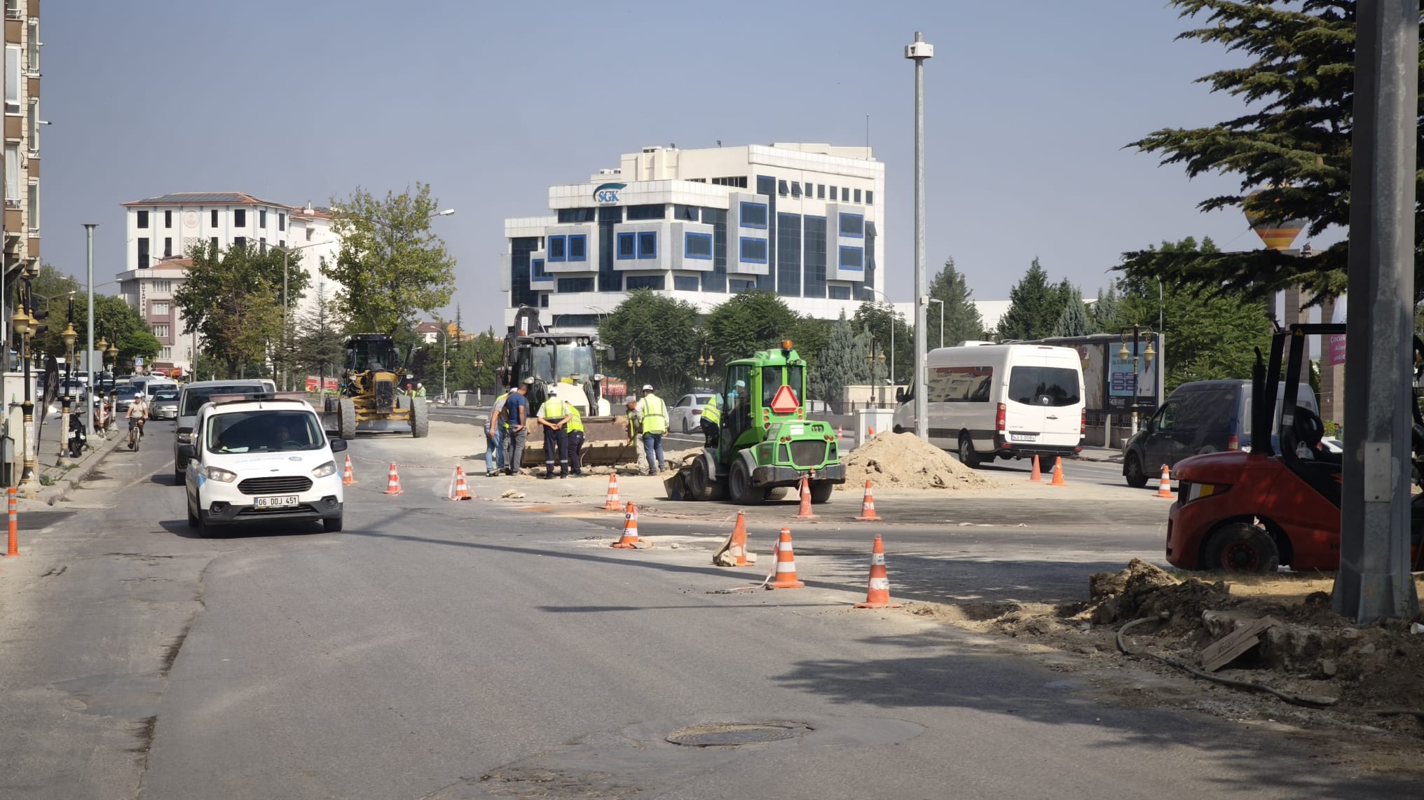 Kütahya’da Sanayi Kavşağı Çalışmaları Sürüyor (3)