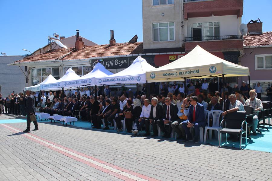 Kütahya'nın Domaniç İlçesinde Sultan Alaaddin Camisi'nin Temeli Dualarla Atıldı (3)