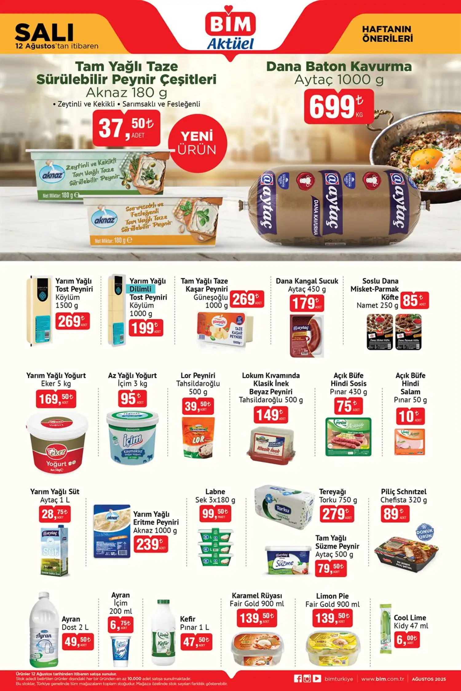 Bi̇m’den Ağustos’a Özel Fırsatlar Raflarda Yerini Aldı
