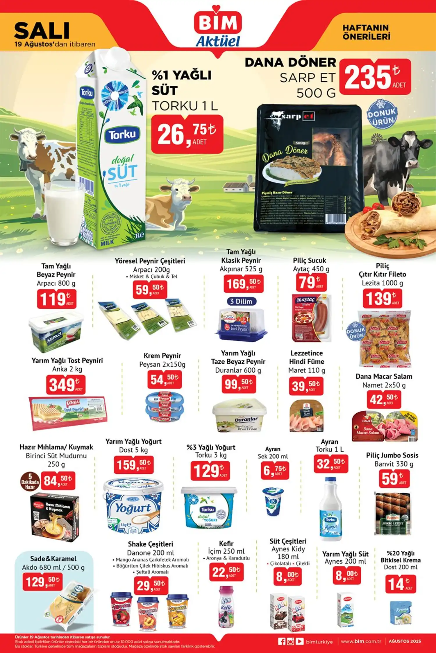 Bi̇m’den Ağustos’a Özel Fırsatlar Raflarda Yerini Aldı10