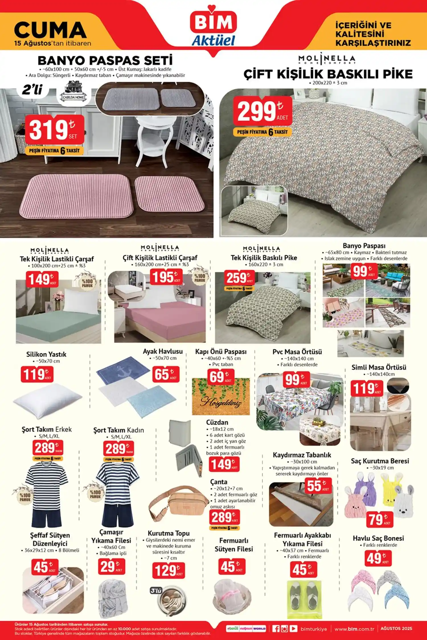 Bi̇m’den Ağustos’a Özel Fırsatlar Raflarda Yerini Aldı7
