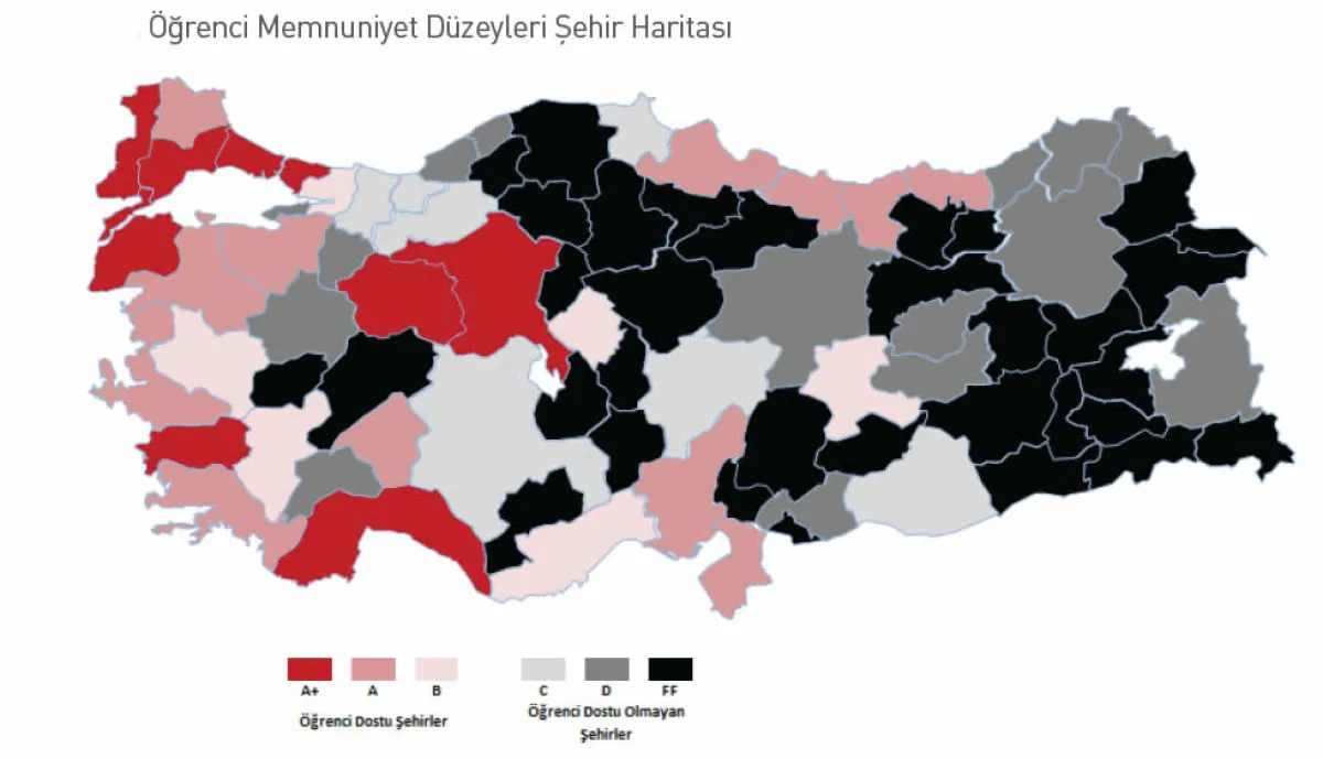 İşte Türkiye'nin Öğrenci Dostu Şehirleri1