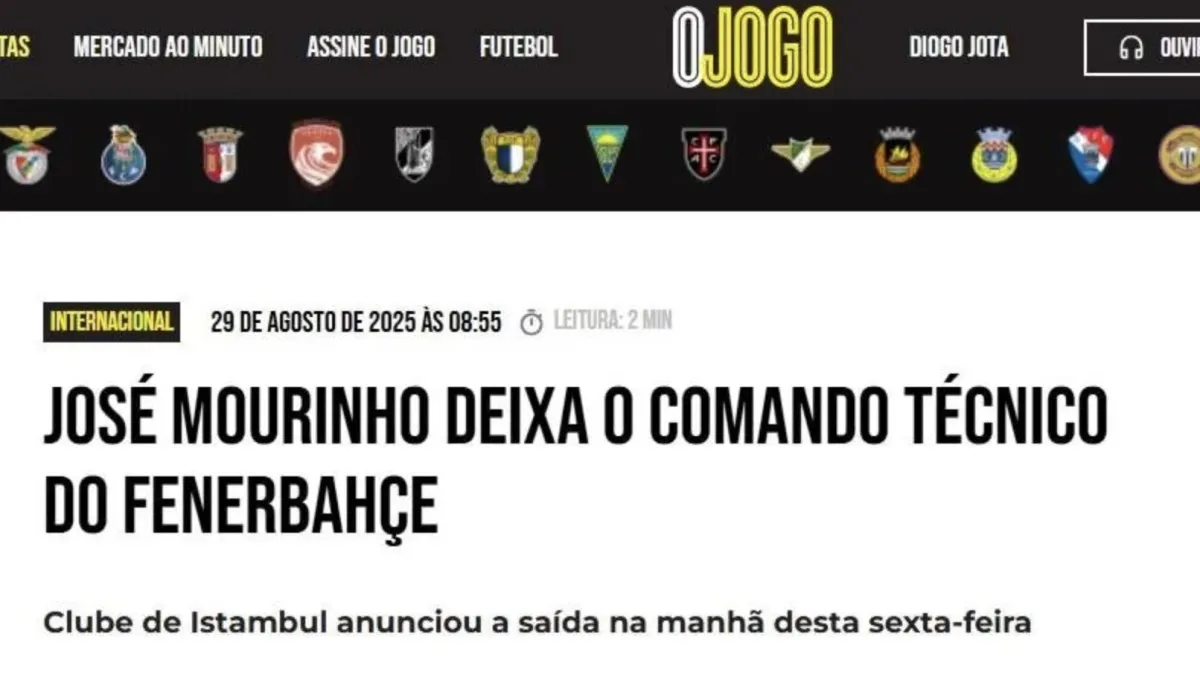 Jose Mourinho'nun Ayrılığı Dünya Basınında Ses Getirdi3